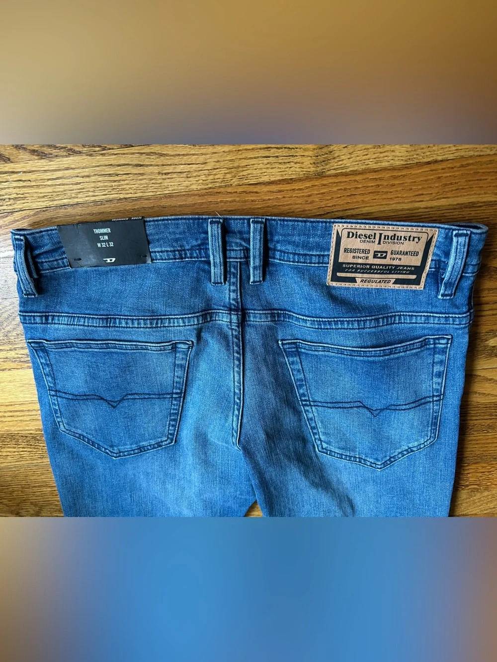 Diesel Men's Slim Fit Jeans - Picture 4 of 5